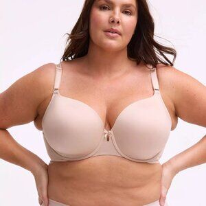 Torrid Perfect T-Shirt Bra in Rose Dust, Size 38F, NWT